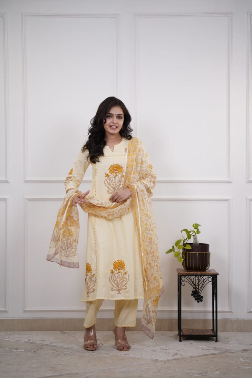 Maverick Fusion Kurti Pant Dupatta Set